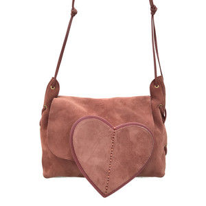 Gucci Suede Cross Shoulder Bag